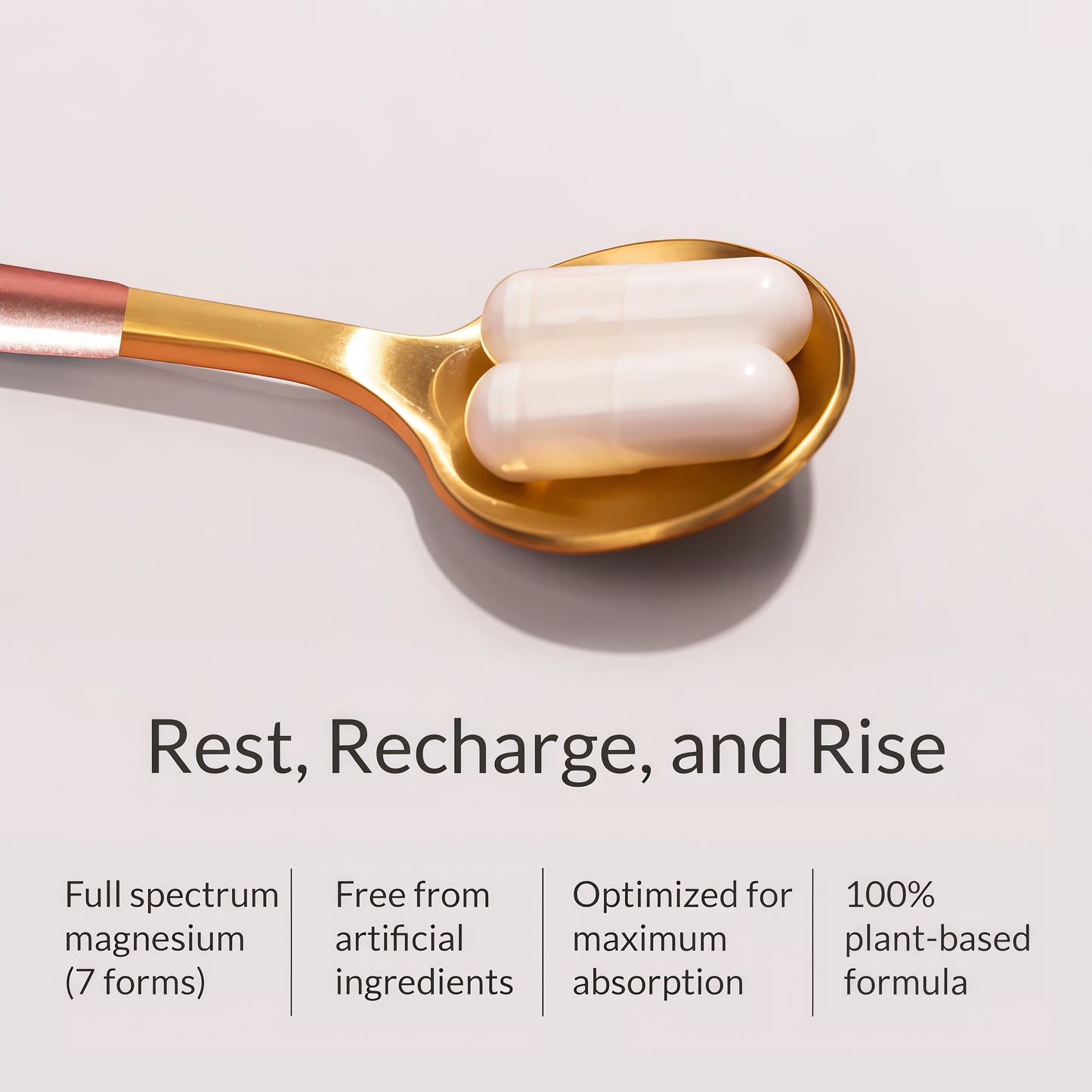 BIOptimizers Magnesium Breakthrough Supplement with 500mg - 7 Forms of Magnesium: Glycinate, Malate, Citrate, and More - Natural Support for Sleep and Cognitive Function -60 Capsules- Calming Vitamins